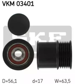 Механизм свободного хода SKF VKM 03401